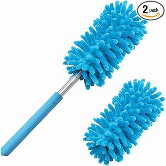 Microfiber duster with extendable pole washable dusting brush for home car - Picture 7 of 7
